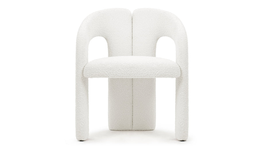 DudetDudet - Dudet Chair, White Boucle