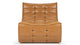 Tyge - Tyge - Tyge Module, Armless Seat, Bourbon Vegan Leather - Image 1