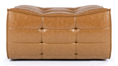 Tyge - Tyge - Tyge Module, Ottoman, Bourbon Vegan Leather - Image 1