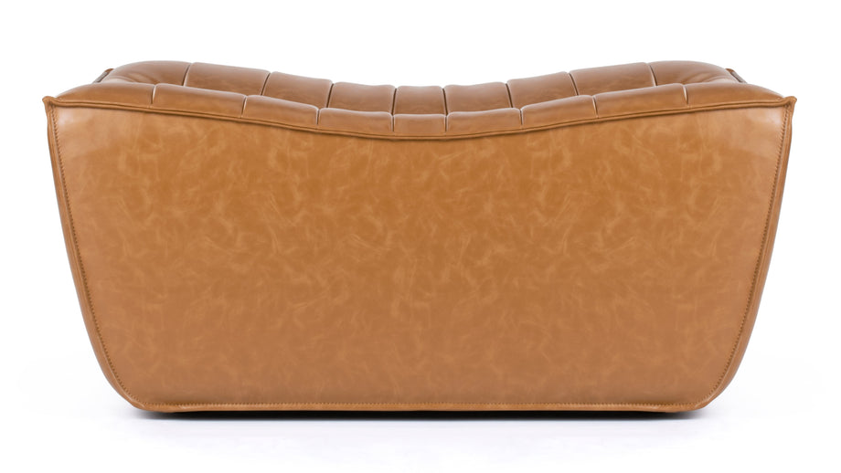 TygeTyge - Tyge Module, Ottoman, Bourbon Vegan Leather