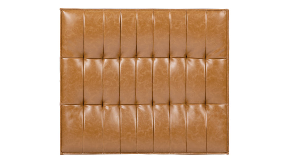 TygeTyge - Tyge Module, Ottoman, Bourbon Vegan Leather