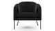 Aben - Aben - Aben Lounge Chair, Black Plush Velvet - Image 1