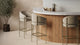 Esme - Esme - Esme Counter Stool, Latte Vegan Suede and Brushed Brass - Image 7
