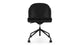 Aben - Aben - Aben Desk Chair, Black Plush Velvet - Image 1
