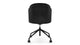 Aben - Aben - Aben Desk Chair, Black Plush Velvet - Image 4