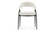 Astra - Astra - Astra Dining Chair, Pearl Boucle - Image 1