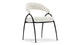 Astra - Astra - Astra Dining Chair, Pearl Boucle - Image 2
