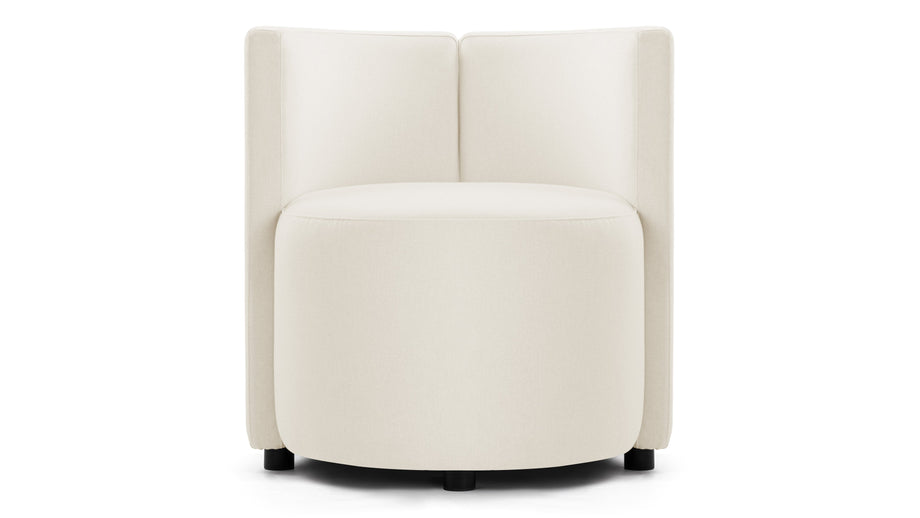 MaraMara - Mara Lounge Chair, Oatmeal Brushed Weave