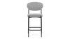 Nyx - Nyx - Nyx Counter Stool, Mid Gray Brushed Weave - Image 1