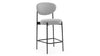 Nyx - Nyx - Nyx Counter Stool, Mid Gray Brushed Weave - Image 2