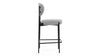 Nyx - Nyx - Nyx Counter Stool, Mid Gray Brushed Weave - Image 3