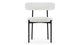 Mila - Mila - Mila Dining Chair, Pearl Boucle - Image 1