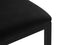 Rens - Rens - Rens Counter Stool, Black Plush Velvet - Image 6