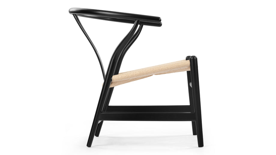 WishBlack with Natural Seat