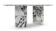 Dante - Dante - Dante Dining Table, Modellato Marble, 77in - Image 3