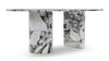 Dante - Dante - Dante Dining Table, Modellato Marble, 196cm - Image 3