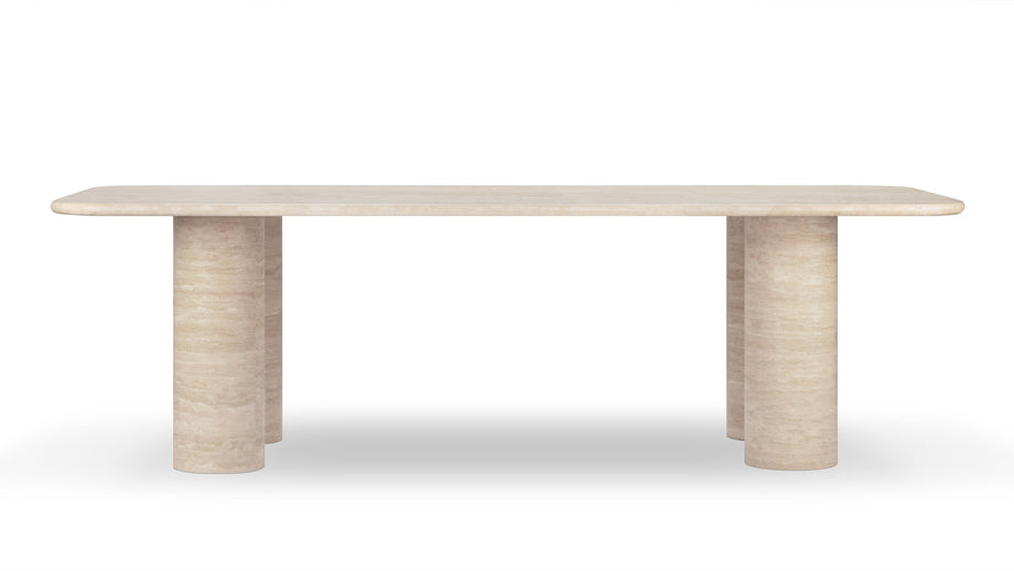 CatoCato - Cato Dining Table, Travertine