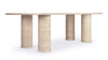 Cato - Cato - Cato Dining Table, Travertine - Image 2