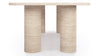 Cato - Cato - Cato Dining Table, Travertine - Image 3