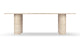 Cato - Cato - Cato Dining Table, Travertine - Image 4