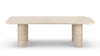 Cato - Cato - Cato Dining Table, Travertine - Image 5