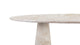 Astora - Astora - Astora Oval Dining Table, White Travertine - Image 7