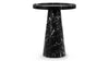 Roc - Roc - Roc Side Table, Black Marble - Image 1