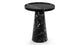 Roc - Roc - Roc Side Table, Black Marble - Image 3
