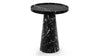 Roc - Roc - Roc Side Table, Black Marble - Image 3
