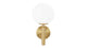 Lia - Lia - Lia Wall Sconce, Brass - Image 2