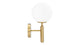 Lia - Lia - Lia Wall Sconce, Brass - Image 3