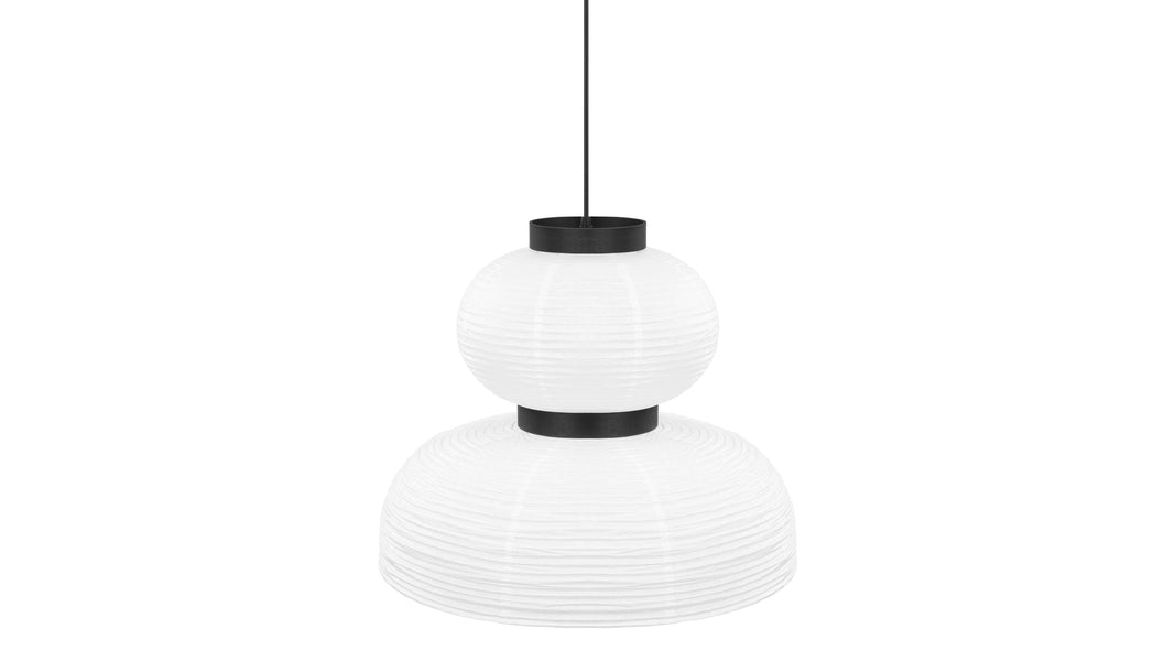 AkioAkio - Akio Cloche Paper Pendant Light, White