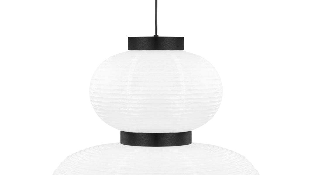 AkioAkio - Akio Cloche Paper Pendant Light, White
