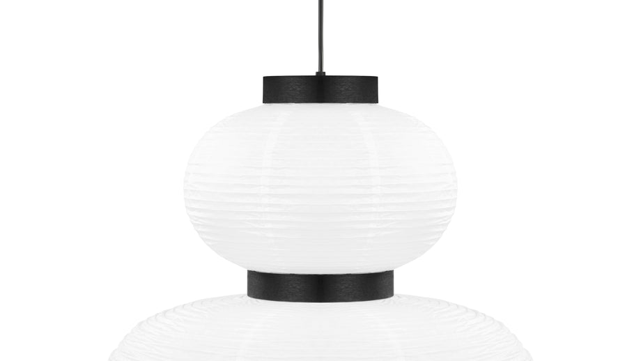 AkioAkio - Akio Cloche Paper Pendant Light, White