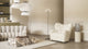 Akio - Akio - Akio Cloche Paper Pendant Light, White - Image 9