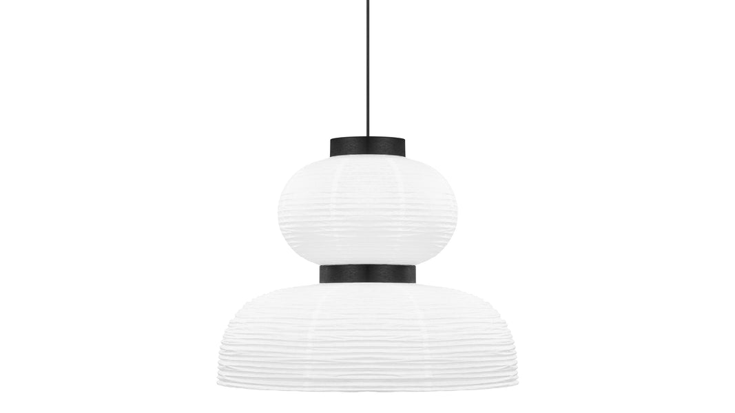 AkioAkio - Akio Cloche Paper Pendant Light, White