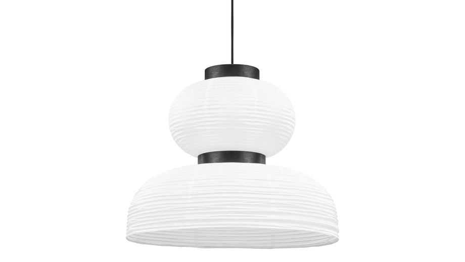 AkioAkio - Akio Cloche Paper Pendant Light, White