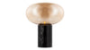 Karl - Karl - Karl Table Lamp, Amber Glass and Black Marble - Image 2