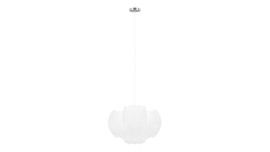 VisconteaViscontea - Viscontea Ceiling Light, Natural Silk