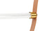 Orielle - Orielle - Orielle Suspension Light, Small, Tan and Brass - Image 6
