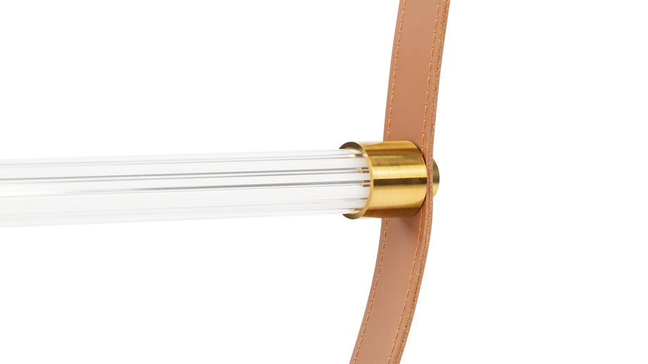 OrielleOrielle - Orielle Suspension Light, Small, Tan and Brass