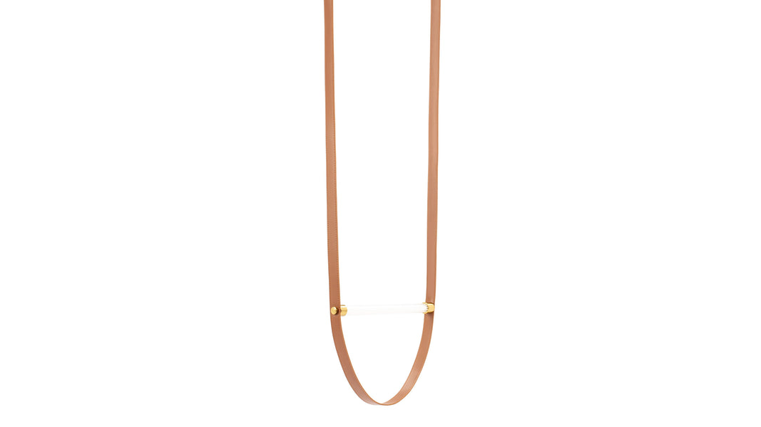 OrielleOrielle - Orielle Suspension Light, Small, Tan and Brass
