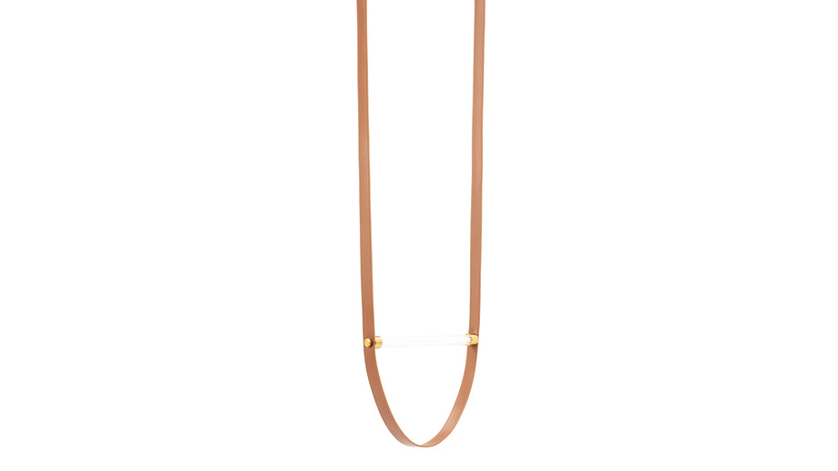 OrielleOrielle - Orielle Suspension Light, Small, Tan and Brass