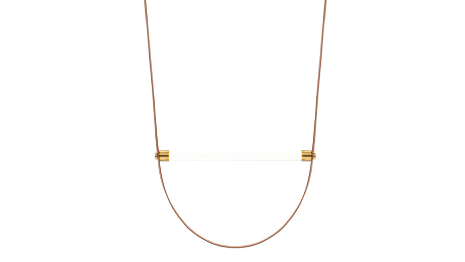 OrielleOrielle - Orielle Suspension Light, Small, Tan and Brass