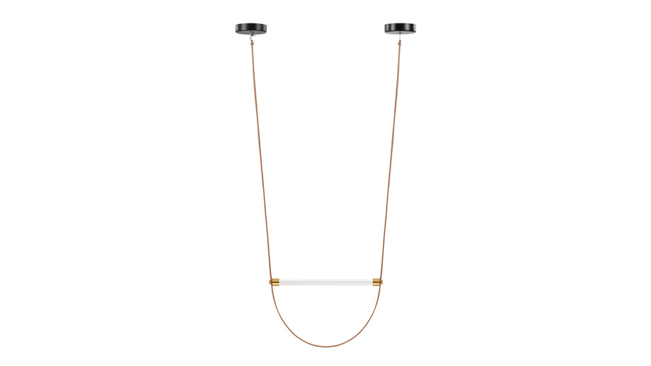 OrielleOrielle - Orielle Suspension Light, Small, Tan and Brass