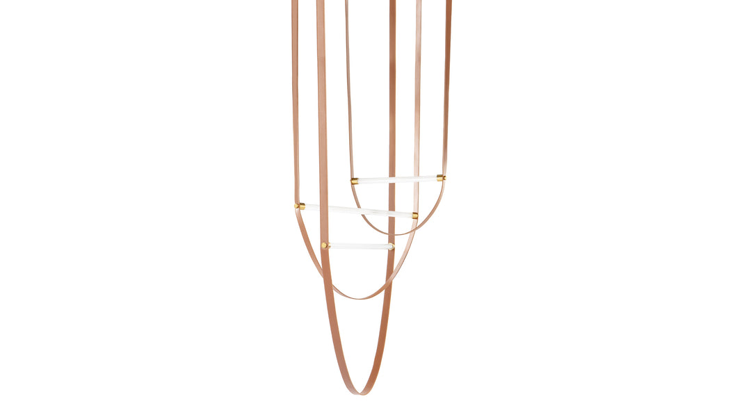 OrielleOrielle - Orielle Suspension Light, Small, Tan and Brass