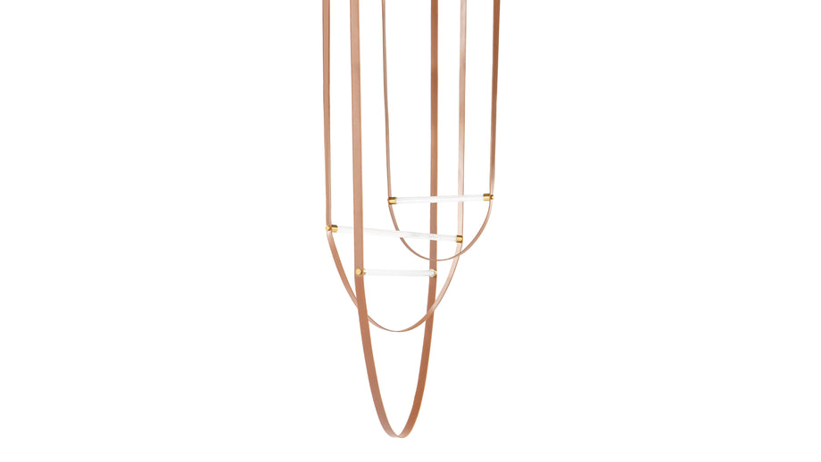 OrielleOrielle - Orielle Suspension Light, Small, Tan and Brass