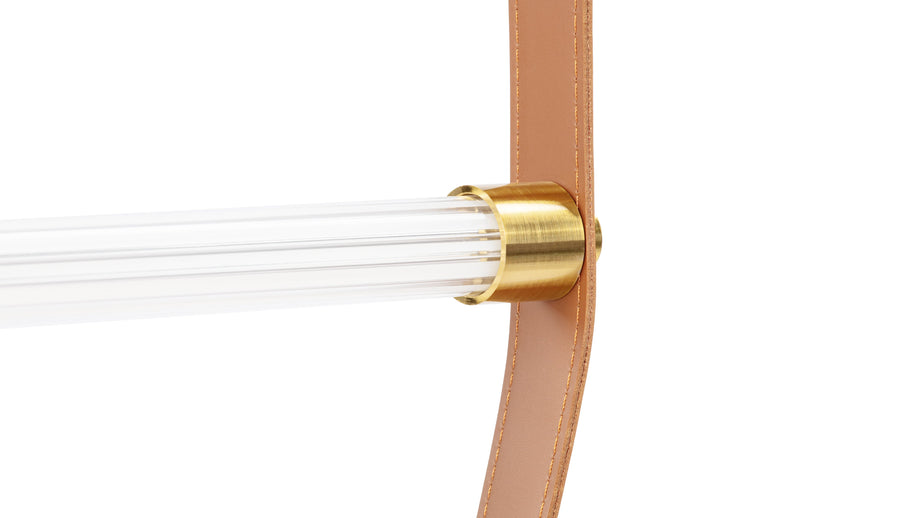 OrielleOrielle - Orielle Suspension Light, Medium, Tan and Brass
