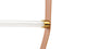 Orielle - Orielle - Orielle Suspension Light, Large, Tan and Brass - Image 6
