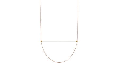 Orielle - Orielle - Orielle Suspension Light, Large, Tan and Brass - Image 1